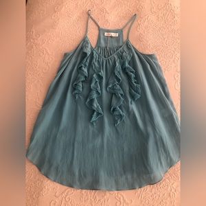 Rebecca Taylor silk tank top, size 6
